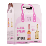 Wine Crime Set    2 Spumante + 1 Pahar Durabil